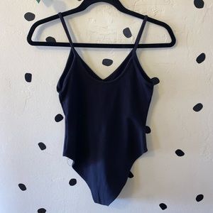 F21 Black Bodysuit